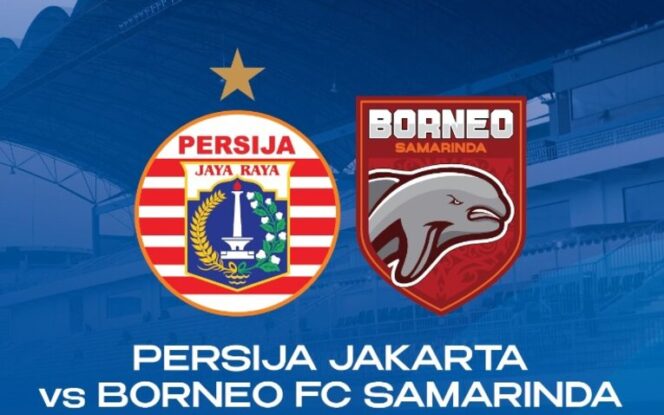 
 Caption: Derby Oren antara Persija vs Borneo FC di pekan ke-7 BRI Liga 1 2023-2024. (Twitter Liga 1).